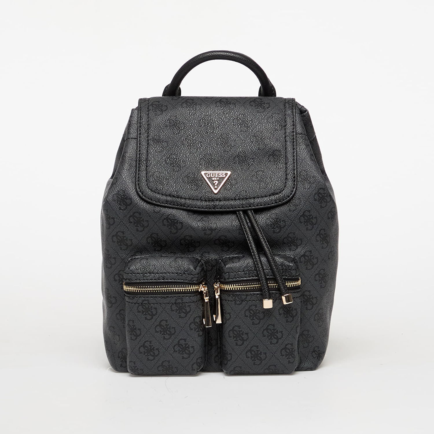 Batoh GUESS Manhattan Ii Flap Backpack Logo Čierna | HWSG7118310-CLO, 0