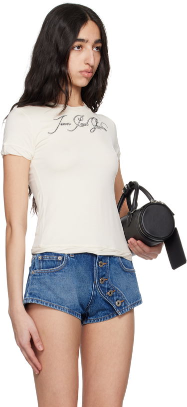 Tričko Jean Paul Gaultier Jean Paul Gaultier 'The Tattoo' T-Shirt Biela | 25/34-F-TS111I-J089-03, 1