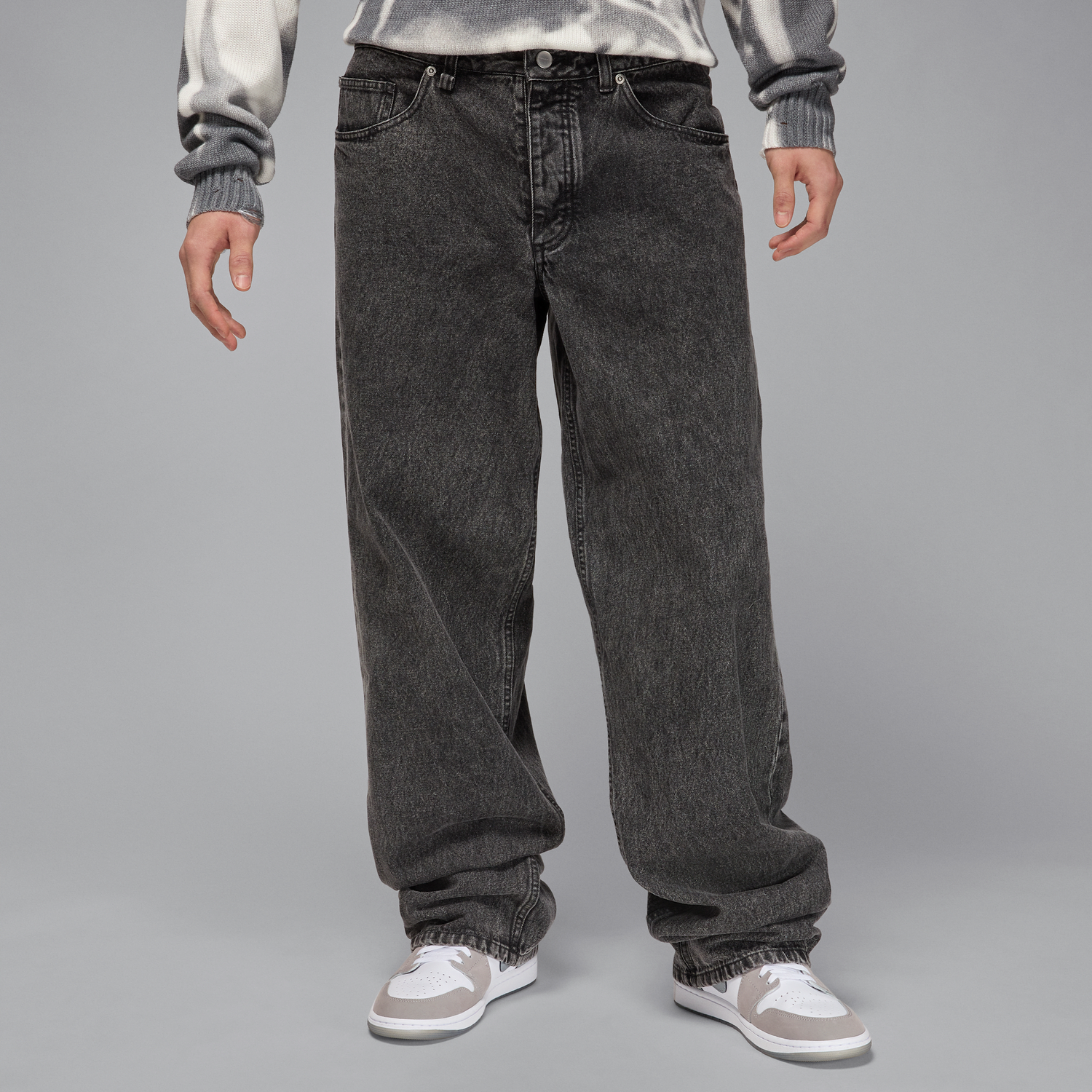 Džínsy Jordan Air Jordan Loose Fit Jeans Šedá | HF9291-010, 0