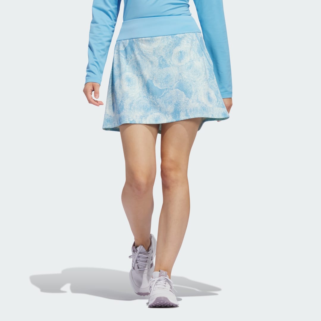 Sukňa adidas Performance Ultimate365 Printed Golf Skirt Modrá | IP4281, 0