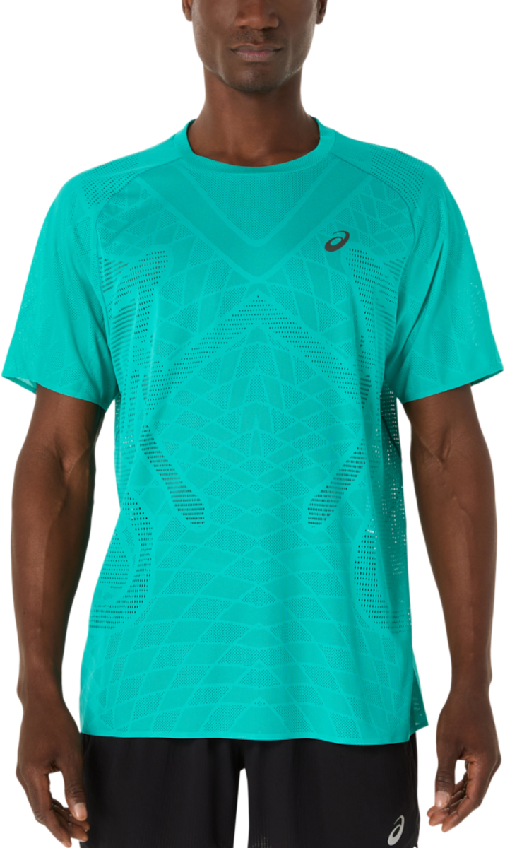 Tričko Asics Metarun Short Sleeve Running T-Shirt Tyrkysová | 2011d286-400, 0