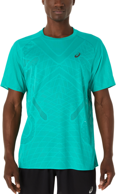 Tričko Asics Metarun Short Sleeve Running T-Shirt Tyrkysová | 2011d286-400, 0