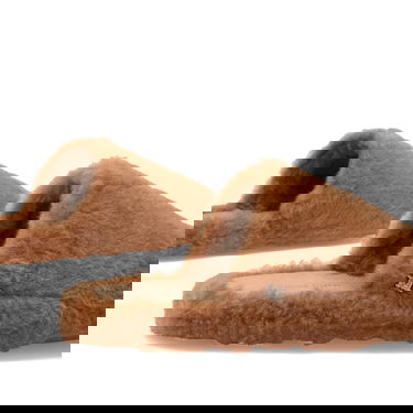 Tenisky a topánky Max Mara Shearling Teddy Slippers Hnedá | 2424526172600-001, 3