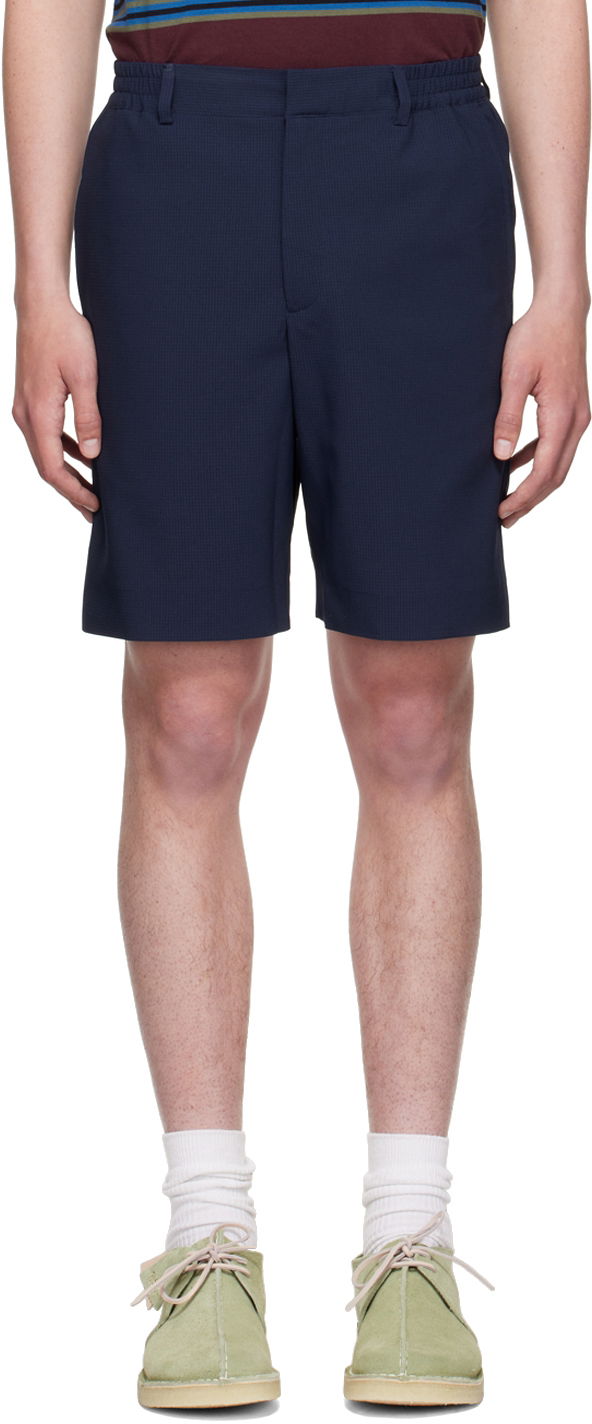 Šortky WOOD WOOD Kent Navy Blue Shorts Navy | 12225201-1281, 0