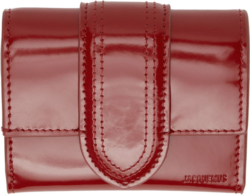 Peňaženka Jacquemus Le Chouchou 'Le Compact Bambino' Wallet Červená | 23H233SL119-3128, 0