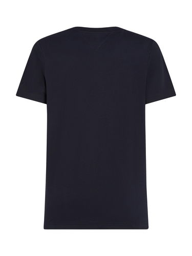 Tričko Tommy Hilfiger Tommy Hilfiger Logo Crew Neck T-Shirt Navy | MW0MW38621DW5, 5
