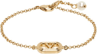 Náramok Valentino Valentino Garavani Oval Chain Bracelet with Pearl Metalická | 6Y2J0S37UXM, 0