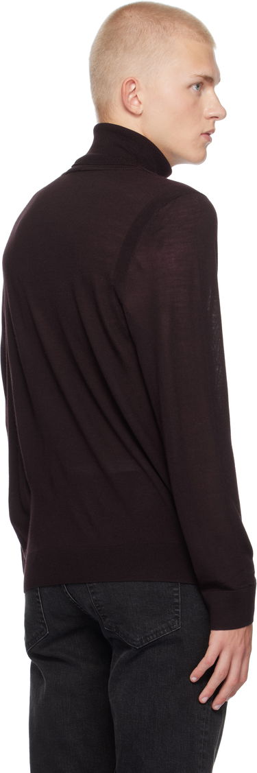 Sveter Paul Smith Paul Smith Roll Neck Turtleneck Hnedá | M1R-565X-M02093-59, 2