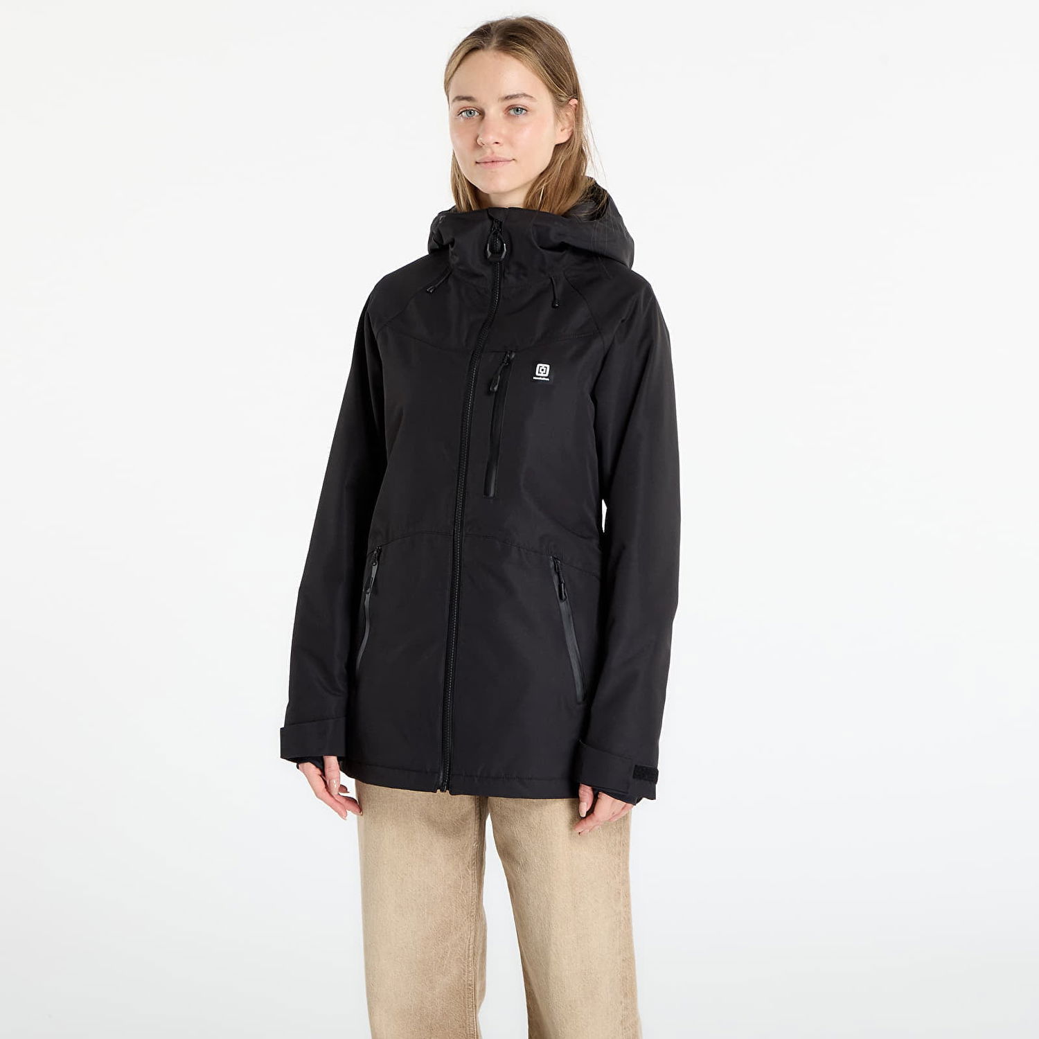 Bunda Horsefeathers Lark Hooded Jacket Čierna | OW228B, 0