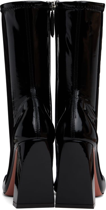 Oblečenie Amina Muaddi Amina Muaddi Marine Stretch Boots Čierna | MARINE STRETCH BOOTIE 95 LATEX, 1