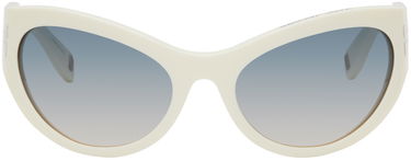 Slnečné okuliare Marc Jacobs Marc Jacobs 'The Icon' Wrapped Sunglasses Biela | MJ 1087/S 716736860848, 0