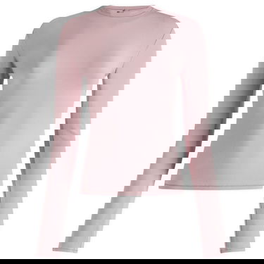 Sveter SKIMS Cotton Jersey Long Sleeve T-Shirt Ružová | AP-TSH-0647-DUSK, 1