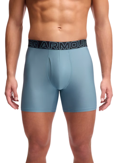 Boxerky Under Armour Under Armour SOLID 6in 3-Pack Boxer Shorts Modrá | 1383884-587, 1