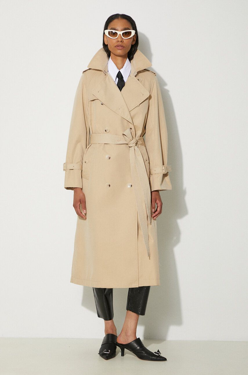 Trenčkot KENZO Long Kimono Trenchcoat Béžová | FE62MA2179OI.11, 0