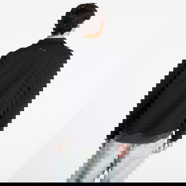 Bunda Filling Pieces Coach Jacket Twill Wool Čierna | 422560500247 Black, 3