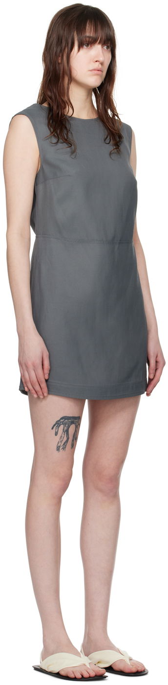 Šaty Loulou de Saison Loulou de Saison Hoya Minidress Biela | HOYA, 4