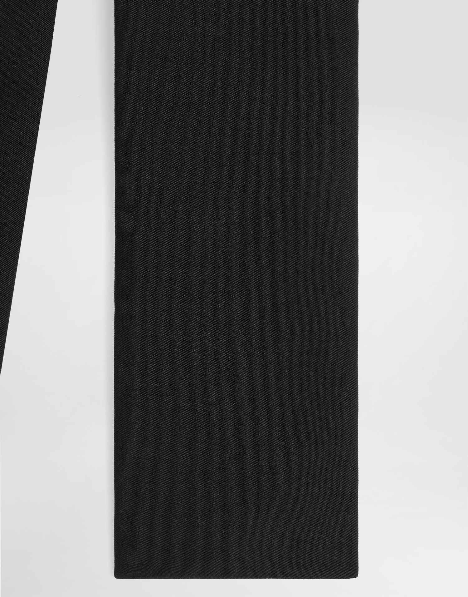 Šál Dolce & Gabbana Dolce & Gabbana Wool Gabardine Scarf Čierna | GQ391EFU21EN0000, 1
