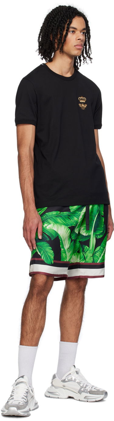 Šortky Dolce & Gabbana Printed Shorts Zelené | GV37ATIS1SG, 3