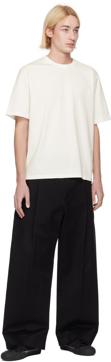 Tričko Studio Nicholson Studio Nicholson Bric T-Shirt Biela | BRIC SNM - 1326, 3