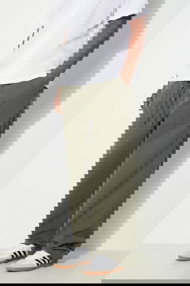 Nohavice Vans Premium Standards Easy Drawstring Trouser LX Zelené | VN000GZ2KCZ1, 3