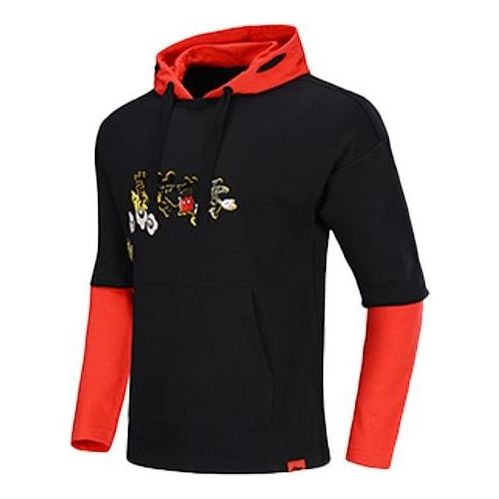 Mikina Li-Ning Li-Ning x Disney Loose Fit Hoodie Čierna | AWDQ133-1