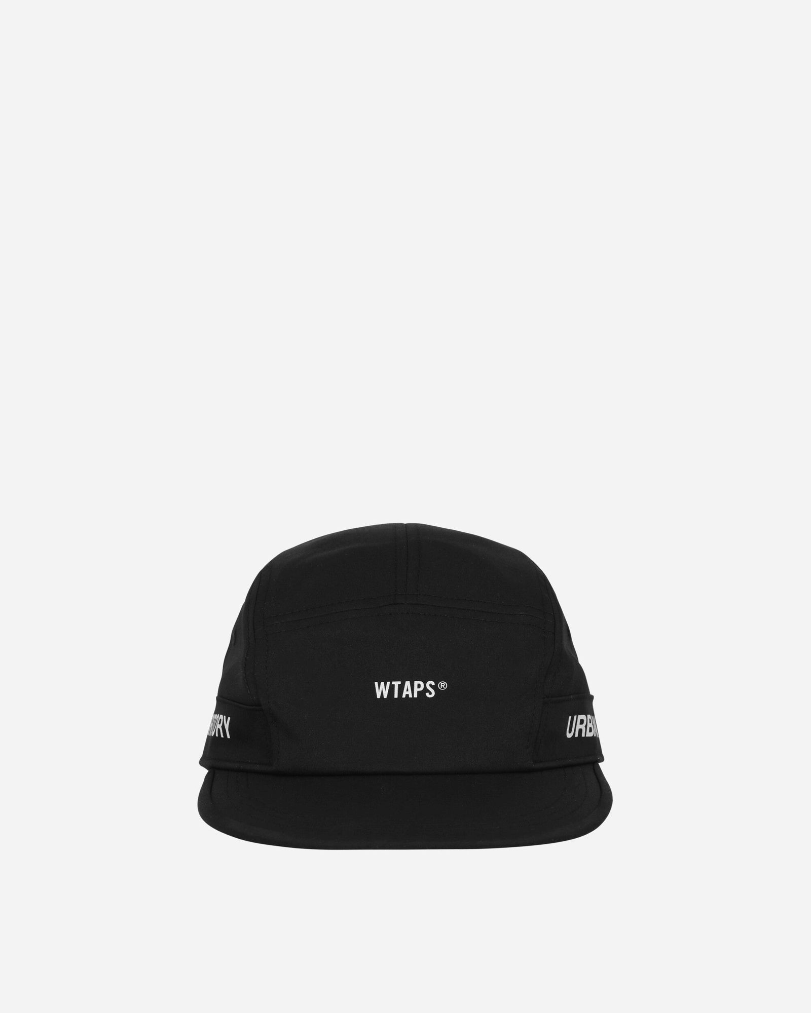 Black Branded Logo Patch Cap