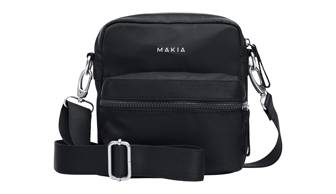 Taška cez rameno Makia Birna Bag Čierna | U81013_999, 0