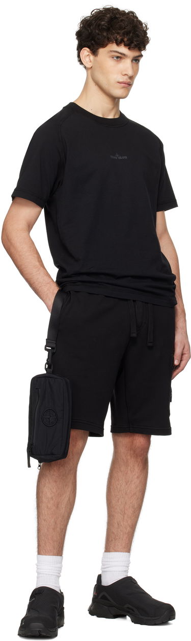 Tričko Stone Island Stone Island Organic Cotton Jersey T-Shirt Čierna | K1S15 2100020 S0080, 3