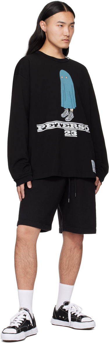 Šortky Maison MIHARA YASUHIRO Easy Shorts Čierna | I12SP504, 3