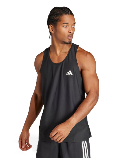 Tielko adidas Performance Own The Run Tank Top Navy | IN1499