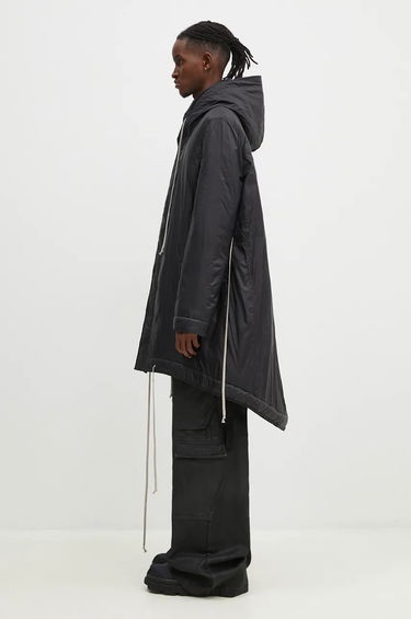 Parka Rick Owens Fishtail Parka Čierna | DU02D2950.NP, 1