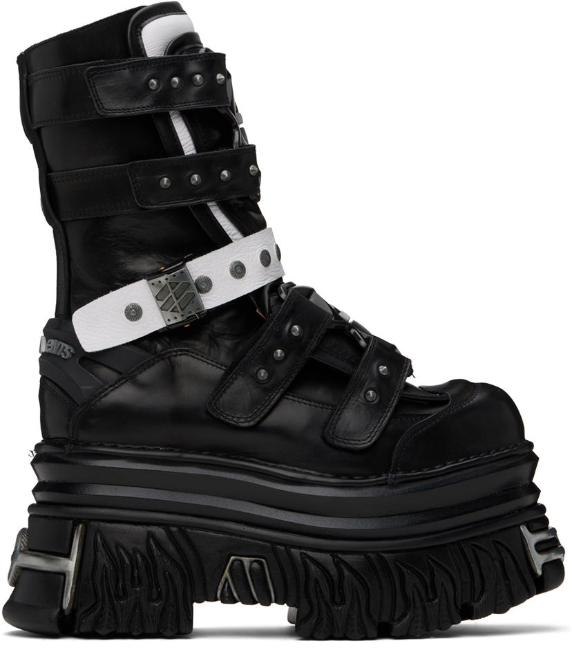 Oblečenie VETEMENTS Vetements New Rock Edition Gamer Boots Čierna | UA65BO100W