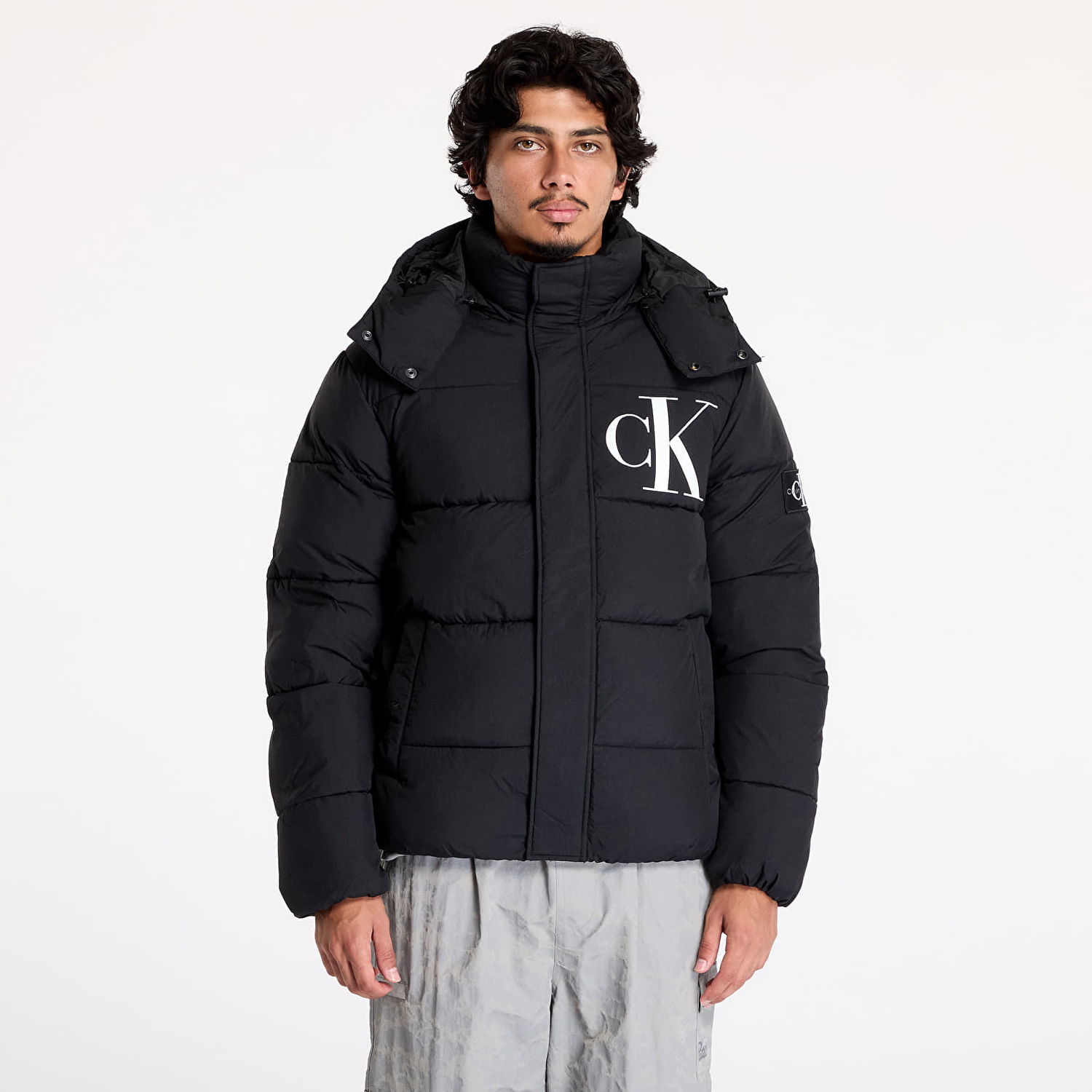 Bunda CALVIN KLEIN Essentials Non Down Jacket Black Čierna | J30J326104 BEH, 0