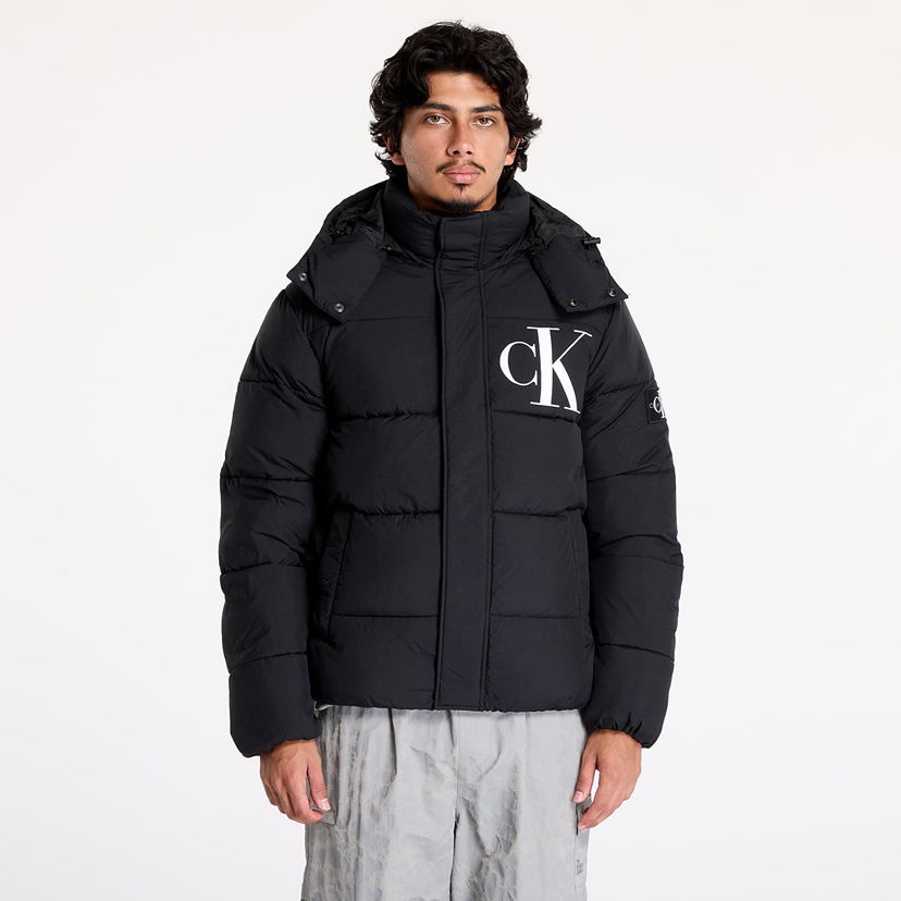 Bunda CALVIN KLEIN Essentials Non Down Jacket Black Čierna | J30J326104 BEH