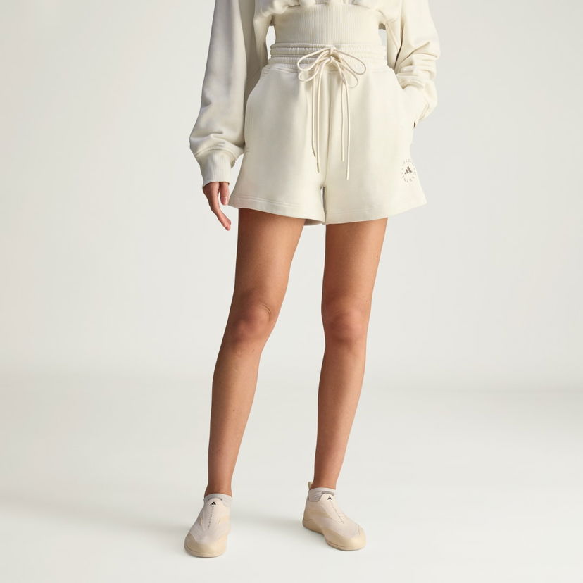 Šortky adidas Performance adidas by Stella McCartney TrueCasuals Terry Shorts Béžová | JX6786