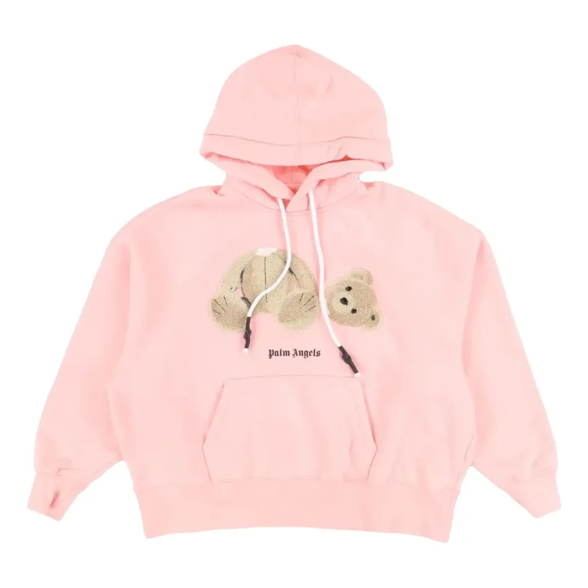 Mikina Palm Angels Broken Bear Cotton Hoodie Ružová | PWBB023F20FLE0033060, 0
