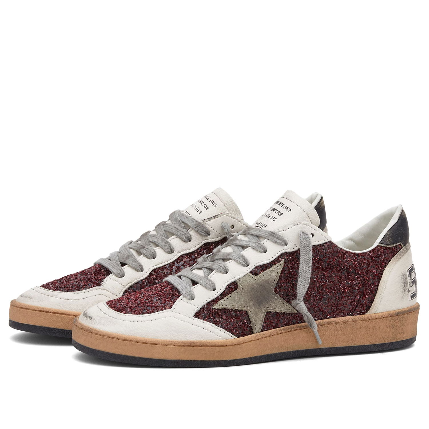 Tenisky a topánky Golden Goose Ballstar Sneaker Vínová | GWF00117-F006123-40495, 0