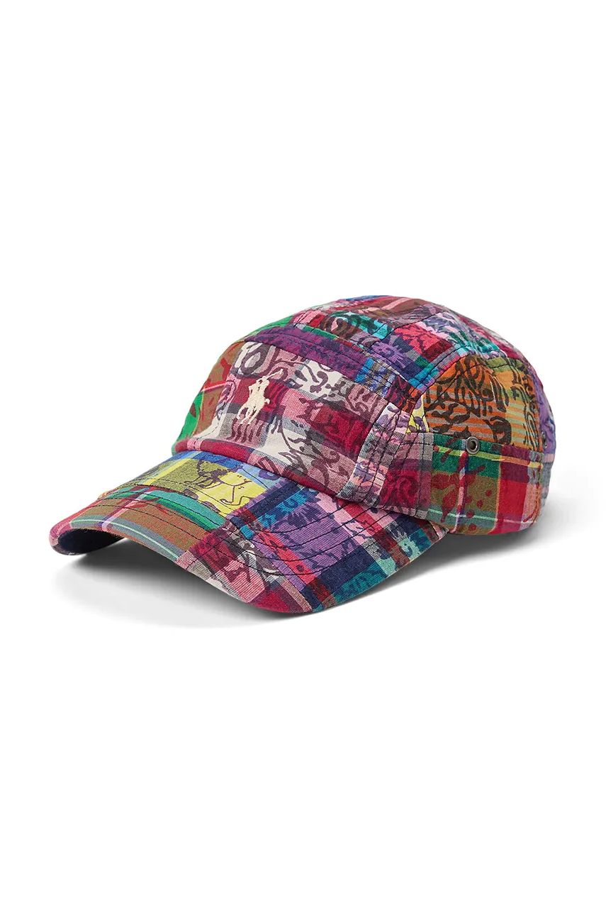 Šiltovka Polo by Ralph Lauren Patchwork Baseball Cap Rôznofarebný | 710958067, 0