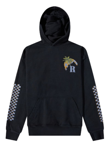 Mikina Rhude Moonlight Tropics Hoody Vintage Čierna | RHPS23HO018266100610