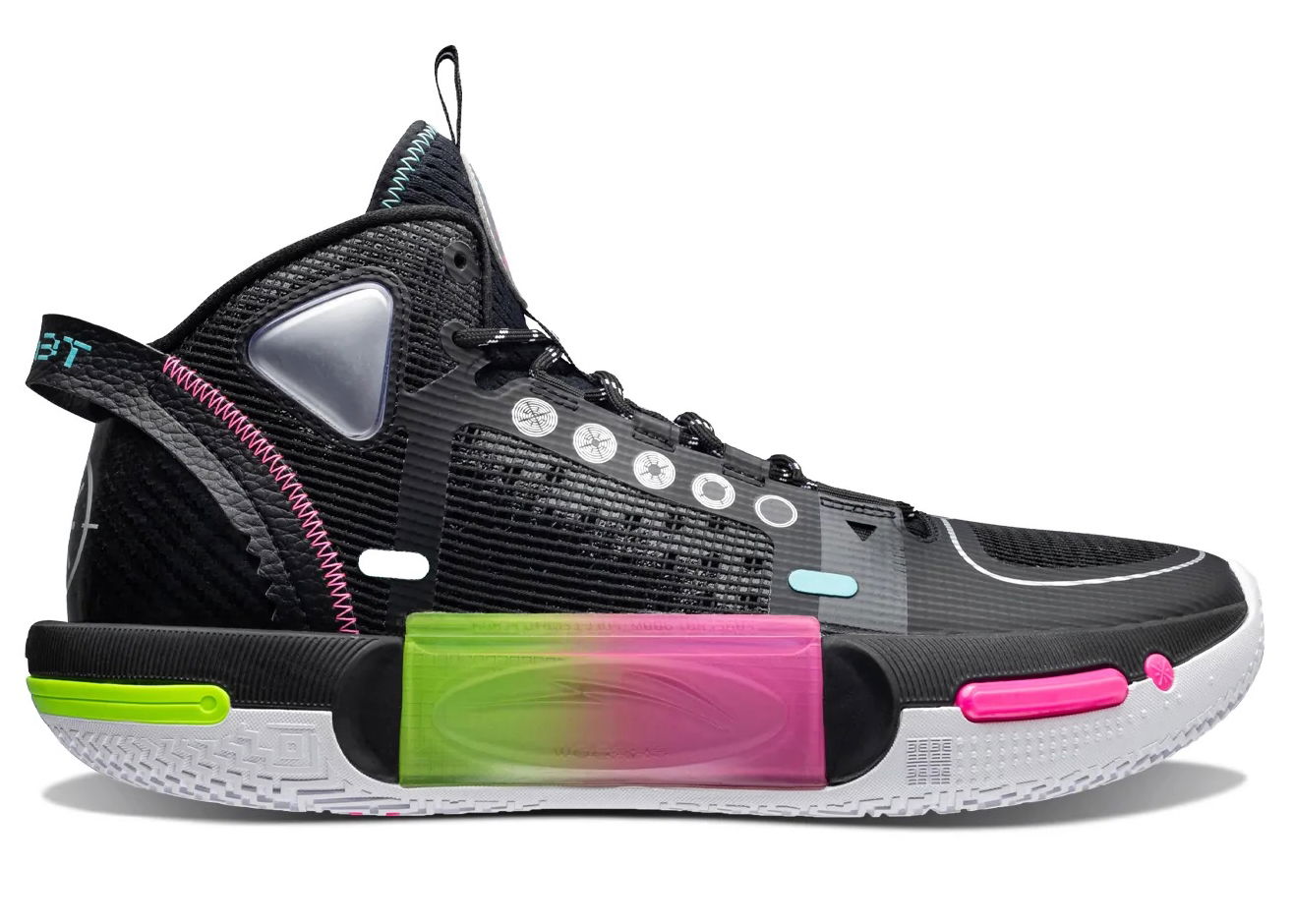 Tenisky a topánky Li-Ning Wade Shadow 4 Neon Čierna | ABPS057-2, 0