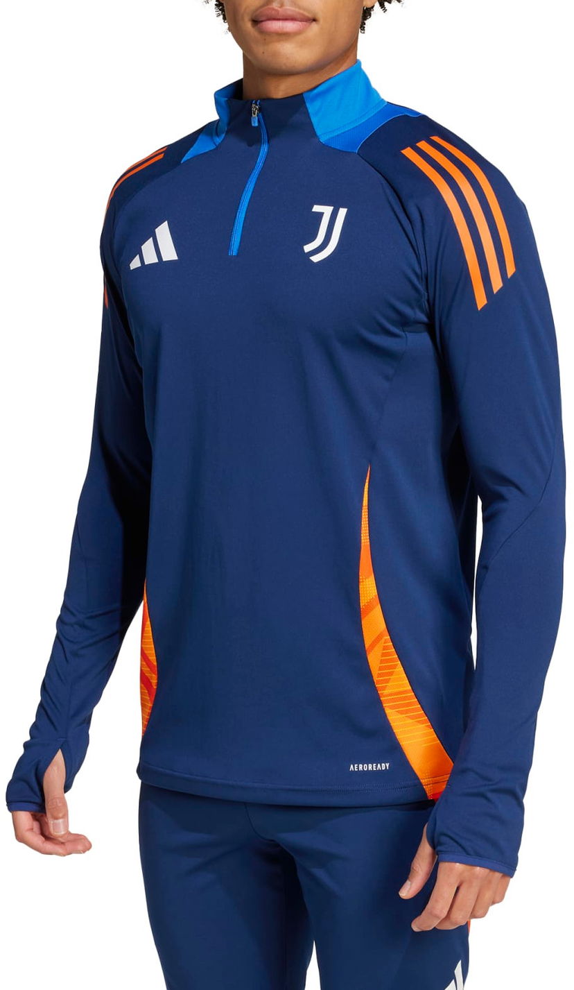Mikina adidas Originals Juventus Long-Sleeve Quarter-Zip AEROREADY Training Top Rôznofarebný | is5820