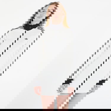 Šaty adidas Originals 3-Stripes Full-Zip Track Dress Biela | KD3771, 0