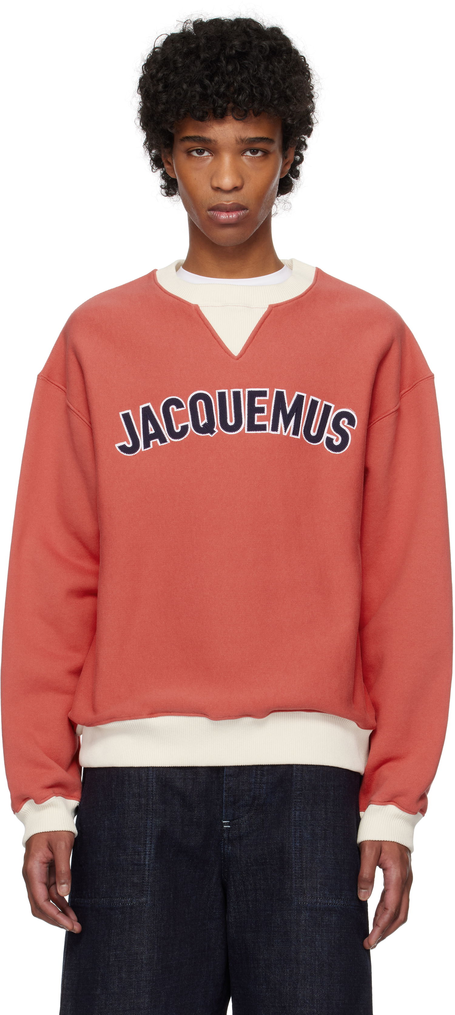 Sveter Jacquemus Jacquemus 'The Baseball' Sweatshirt Červená | 25E255JS298-2462, 0