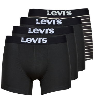 Boxerky Levi's SOLID BASIC BOXER X4 Čierna | 100003048-002, 0