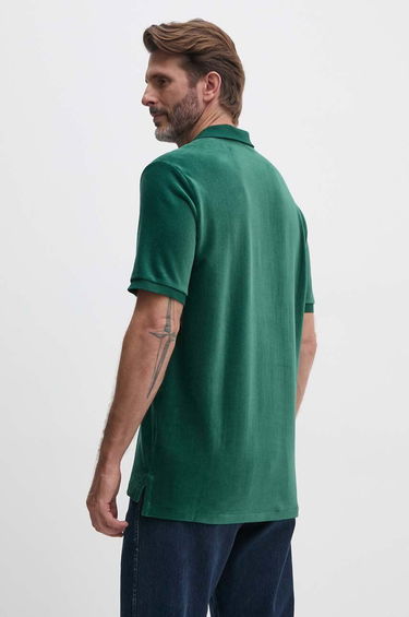 Polo tričko Polo by Ralph Lauren Corduroy Polo Shirt Zelené | 710909633005, 2