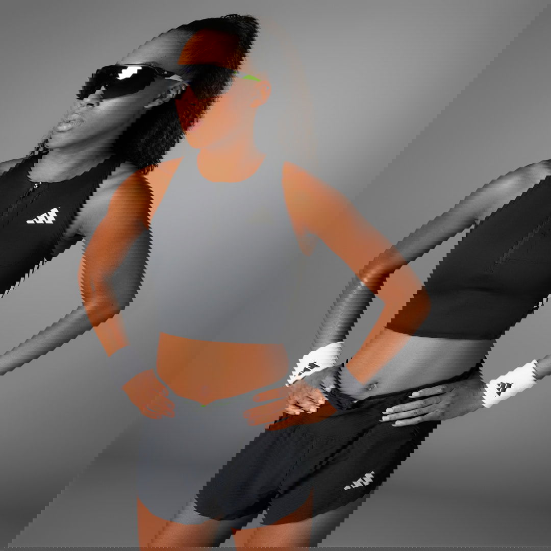 Šortky adidas Performance Adizero Running 2-in-1 Gel Pocket Shorts Čierna | JD4224, 0