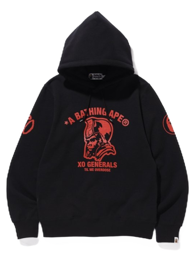 Mikina BAPE XO x General Pullover Hoodie Čierna | 001PPF731916XBLK