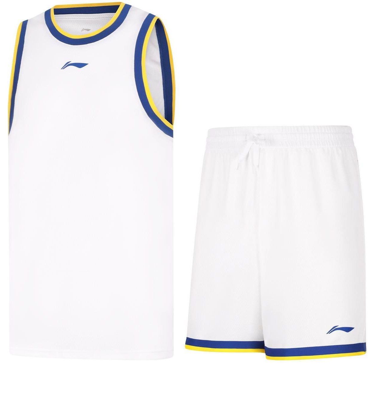 Dres Li-Ning Competition Basketball Uniform Set Biela | AATU017-11, 0
