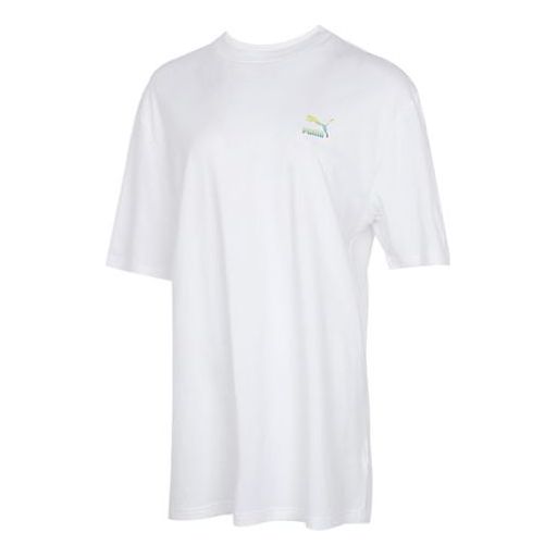 Tričko Puma Classic Logo Tee Biela | 534095-52