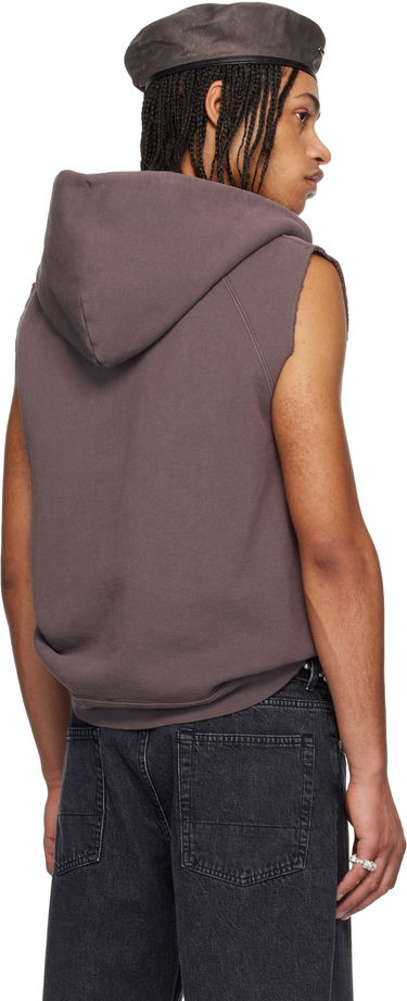 Mikina OUR LEGACY Our Legacy Motor Sleeveless Zip-Up Hoodie Fialová | M2256MF, 2